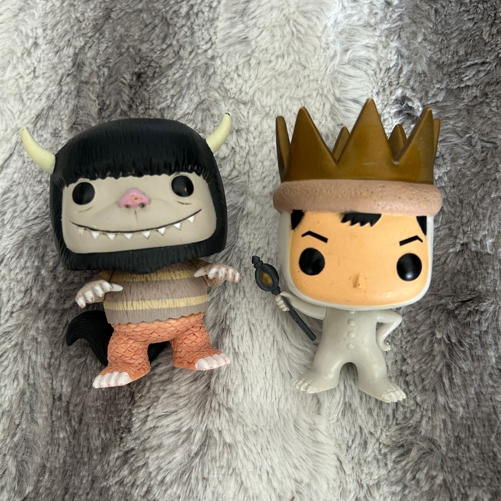 Funko Pop! Where the Wild Things Are: Max 01 and Carol 02
